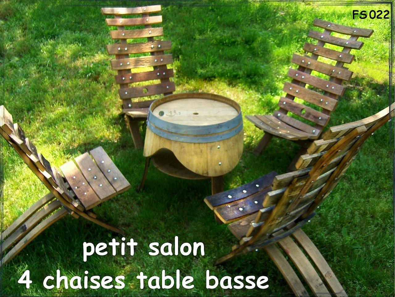 022 petit salon 4 chaises et table