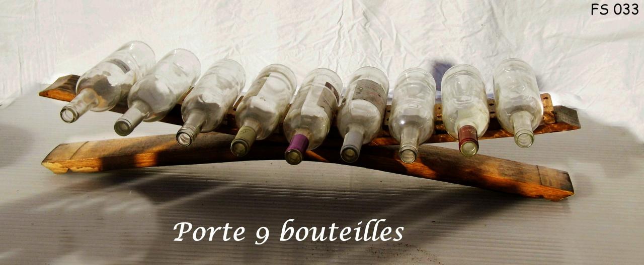 033 porte 9 bouteilles 