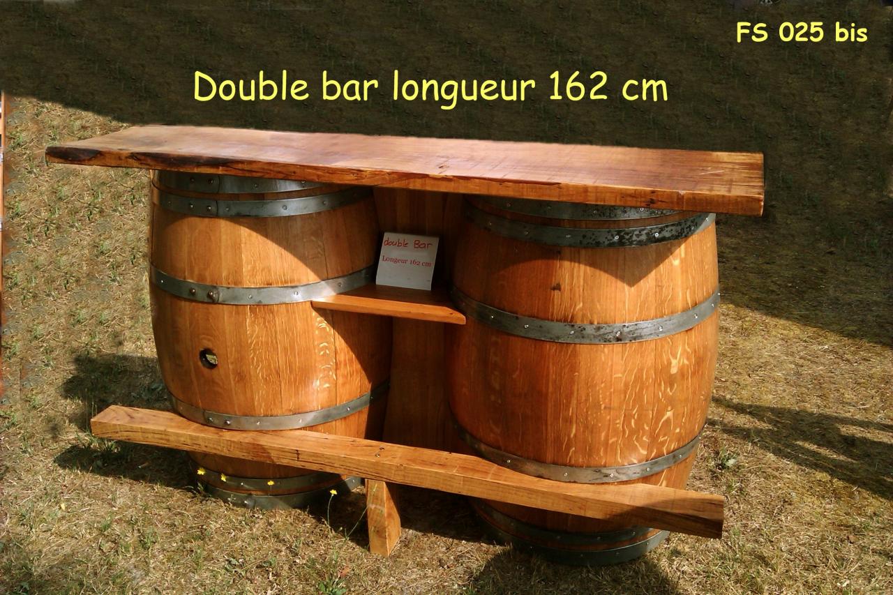 025 bis double bar en 162cm